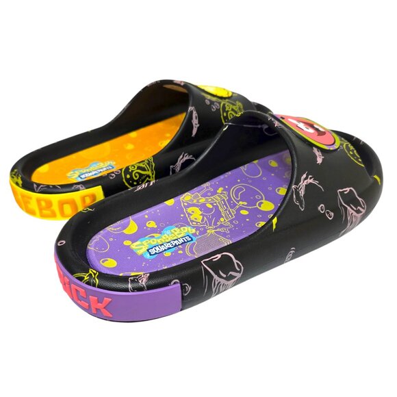SpongeBob Squarepants Slide Sandals Men's Size 9 & 13 Patrick Lightweight - Picture 4 of 10